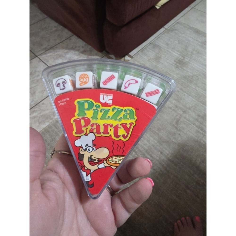Pizza Party Dice Game 2019 University Games Edition